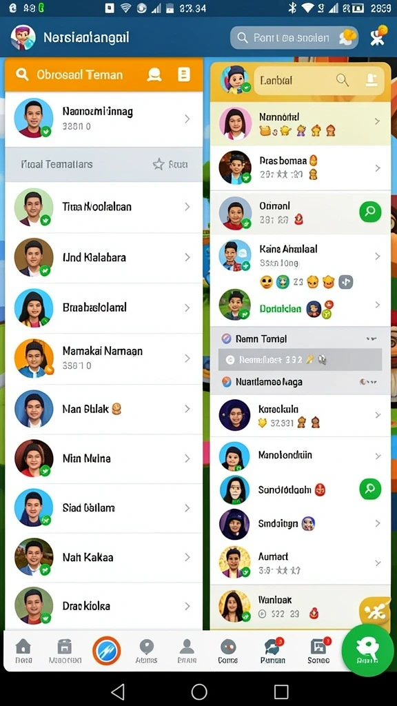 empati138 - Tangkapan layar menunjukkan karakter utama dalam aksi.