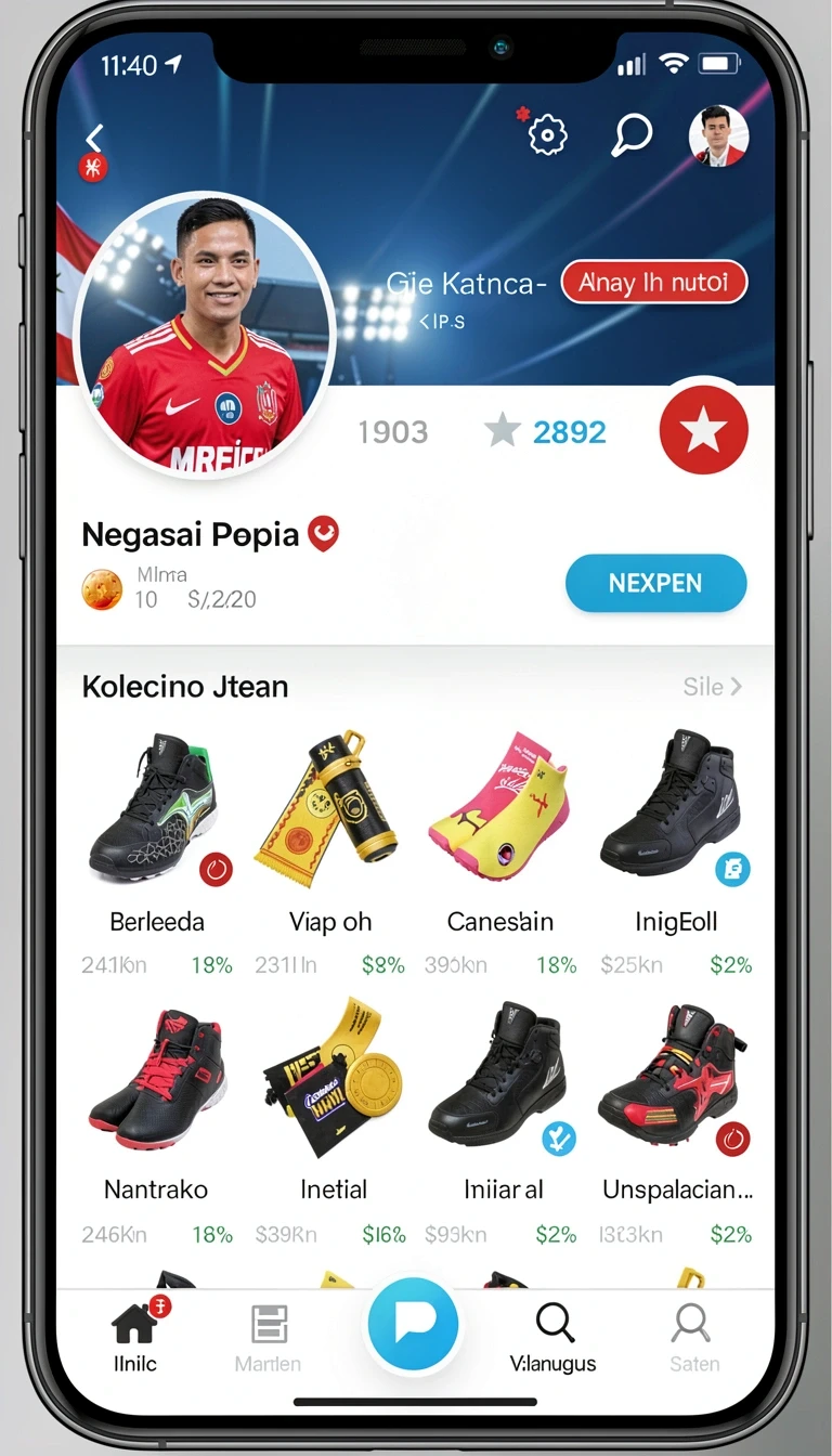 ina777 - Fitur leaderboard untuk bersaing dengan teman.