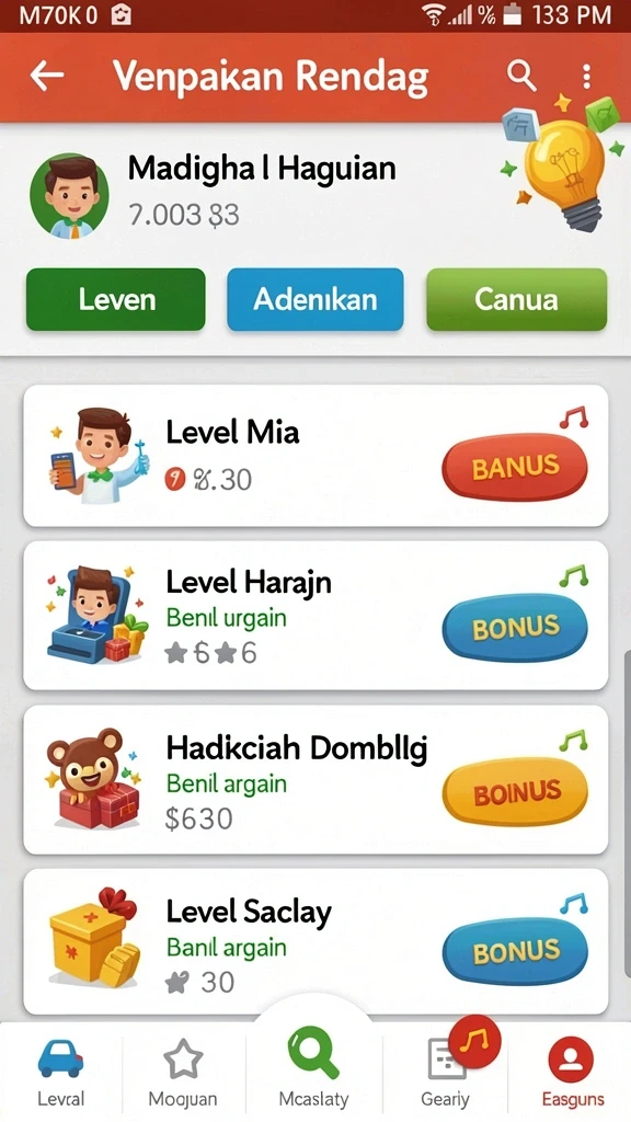 pgg68 - Tampilan antarmuka PGG68 yang menawan dan user-friendly.