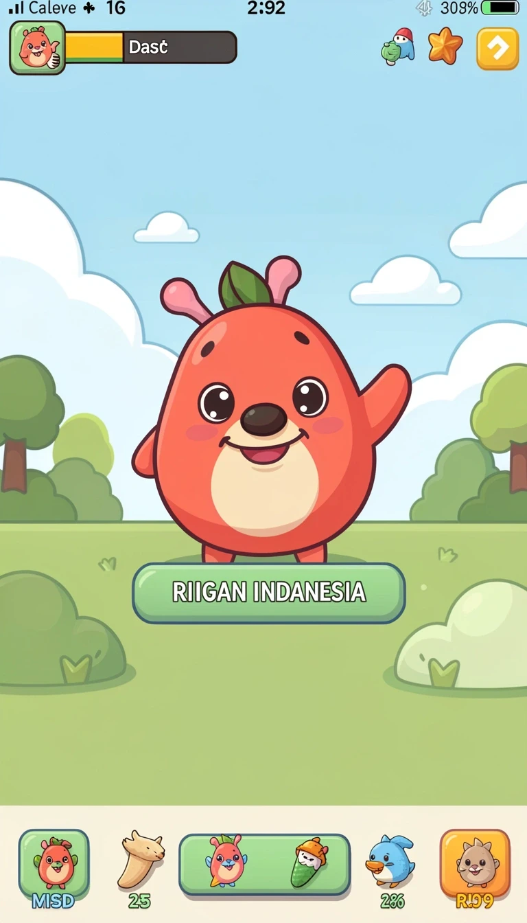 rpwin1 - Screenshot menunjukkan grafis yang menawan dan detail lingkungan permainan.