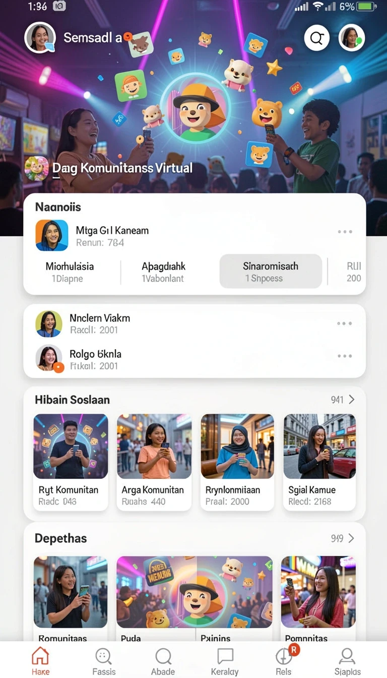 sekolahtoto - Tampilan antarmuka pengguna yang menarik dan intuitif.