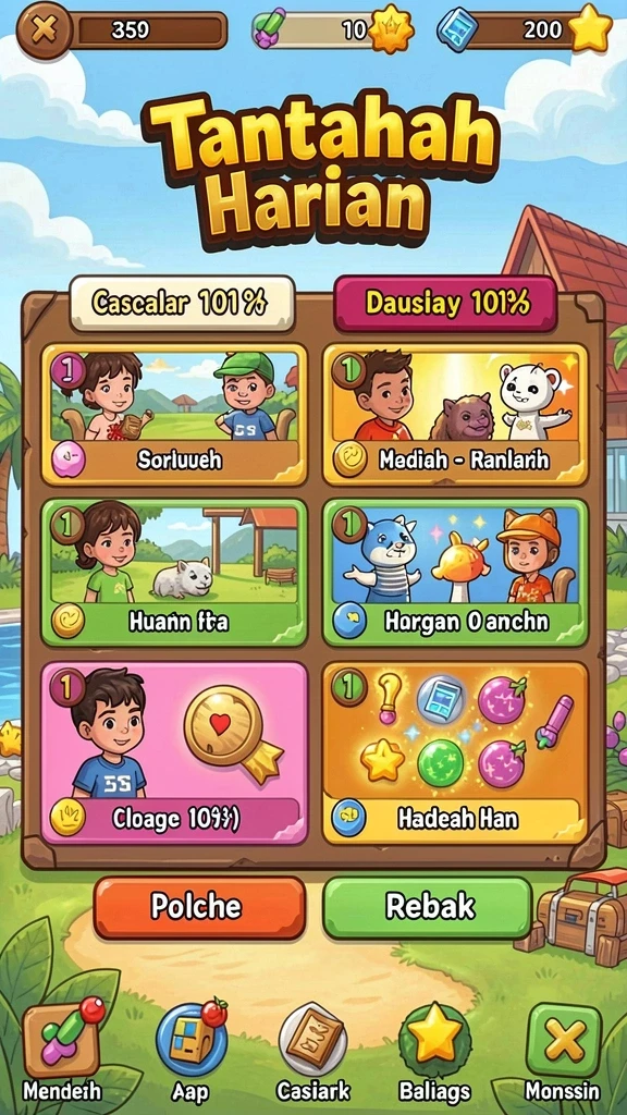 sr996 - Screenshot menampilkan grafis indah dari dunia yang dijelajahi.