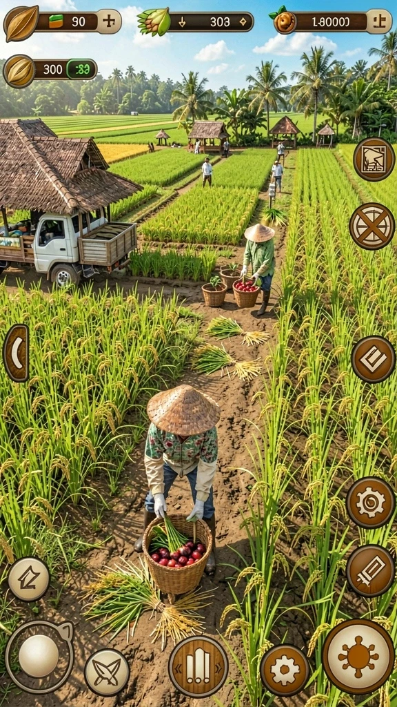 wayang88 - Screenshot fitur interaksi dengan pemain lain.