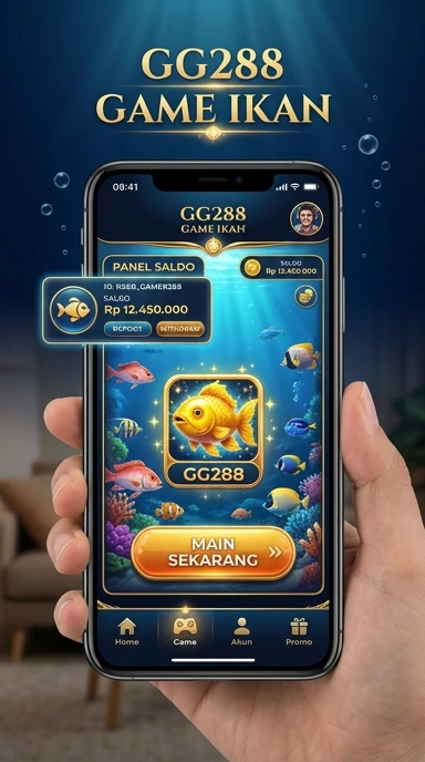 Layar utama gg288 — antarmuka bersih setelah instalasi